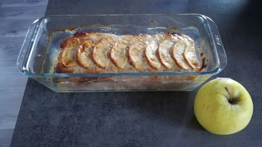 Terrine de porc à la pomme