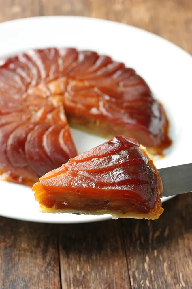 Tatin de pommes caramélisées