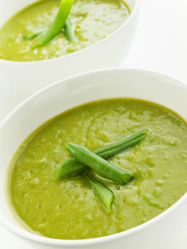 Soupe marinette aux haricots verts