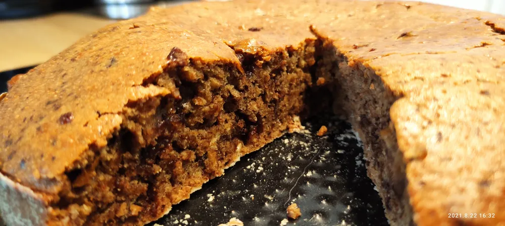 Gâteau au miel et chocolat