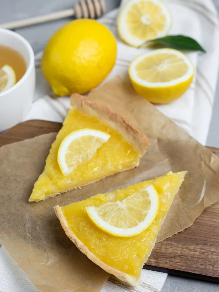 Tarte au citron au Cooking Chef