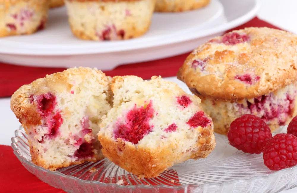 Muffins à la framboise