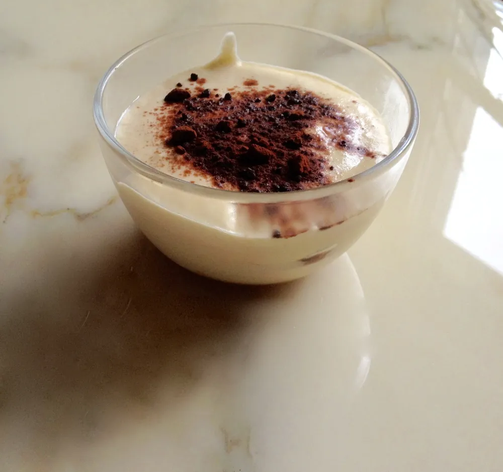 Tiramisu à la crème de marron léger