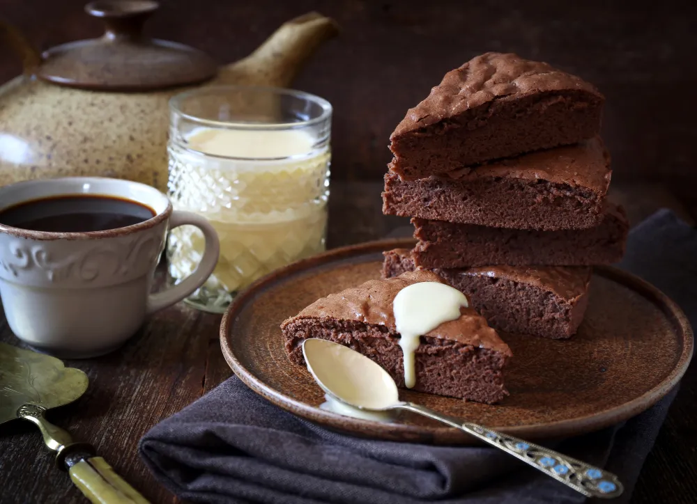 Gâteau au chocolat bien gonflé
