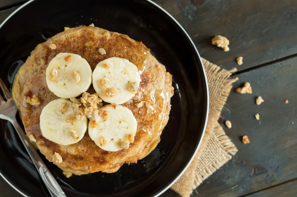 Pancakes au sucre roux