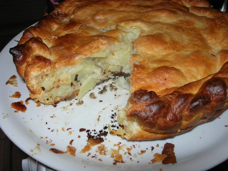 Pâté de pommes de terre brioché