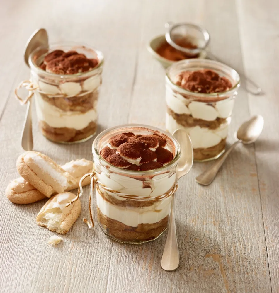 Tiramisu au lait concentré sucré