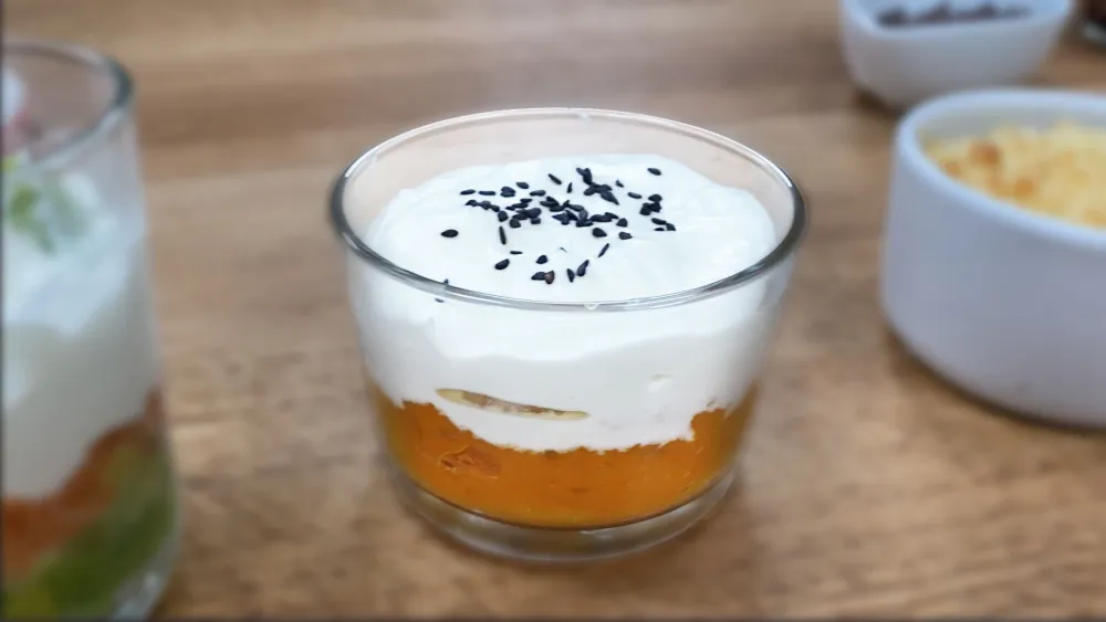 Shot de carottes au cumin (verrine apéro)