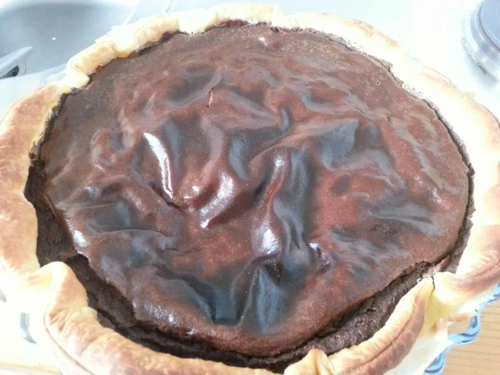 Flan au chocolat rapide