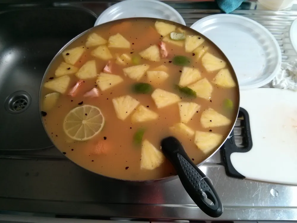 Punch planteur fruité à la vanille