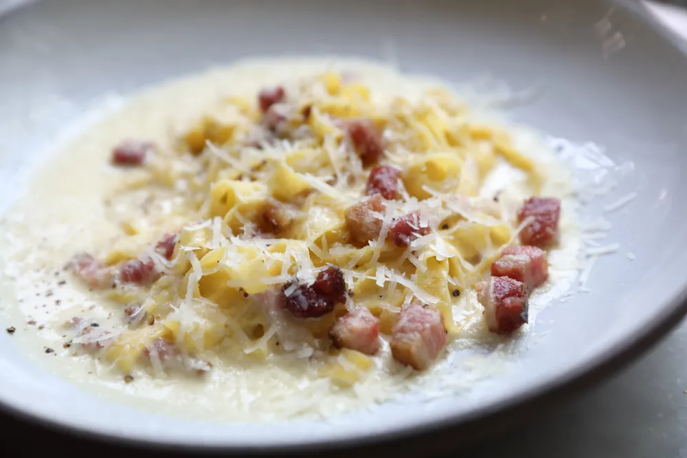 Risotto jambon coquillettes