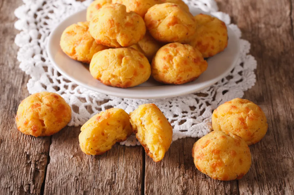 Gougères au fromage au Cooking Chef