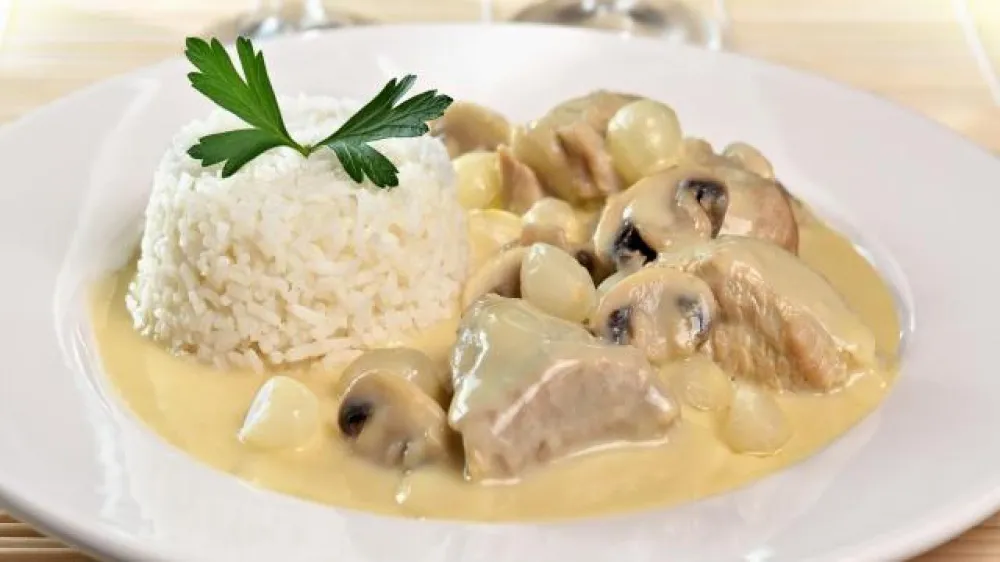 Blanquette de veau au citron vert