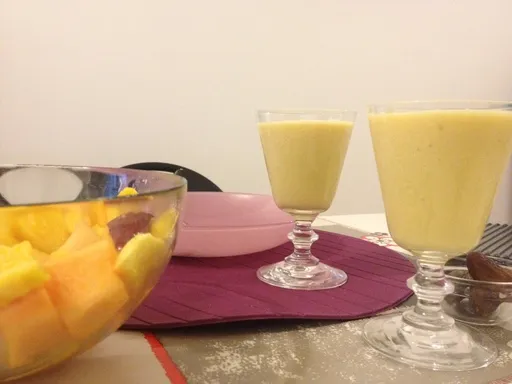 Milk shake à la mangue