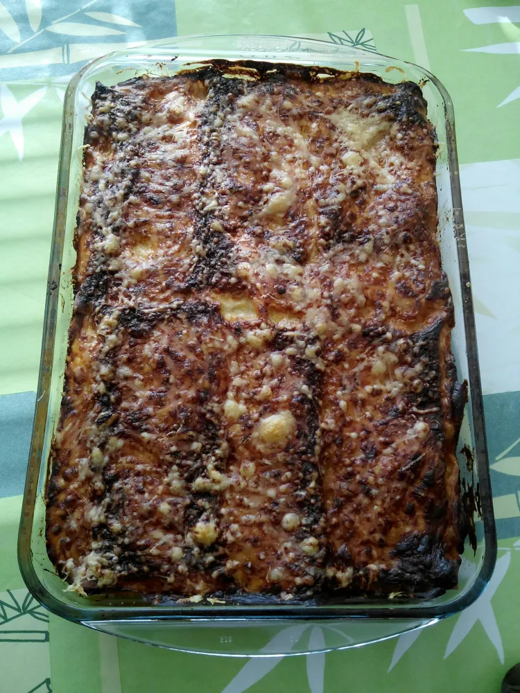 Lasagnes aux potimarrons et à la viande hachée