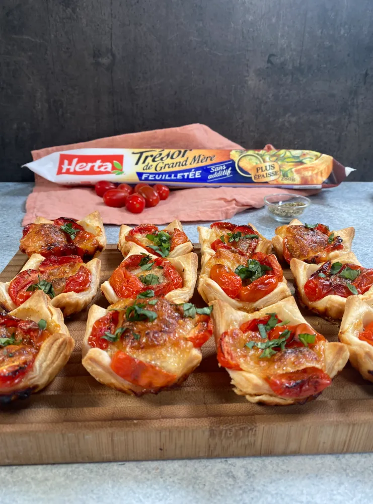 Tartelettes tomates mozza