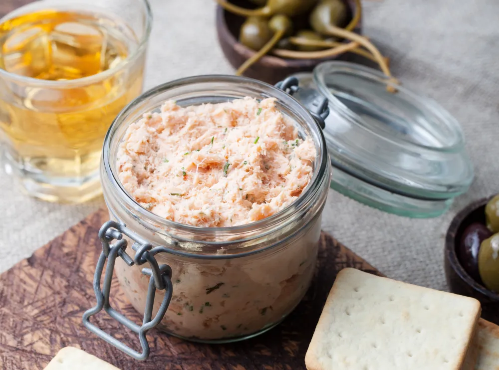 Rillettes de saumon allégées