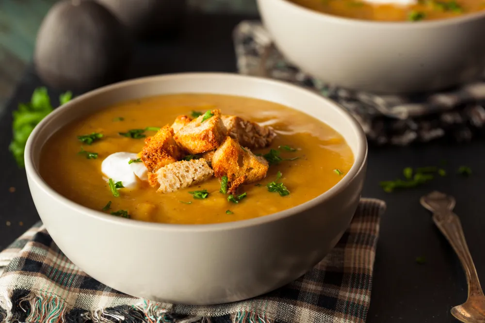 Soupe de citrouille à la vendéenne