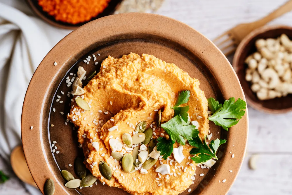 Tartinade aux lentilles corail