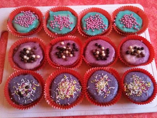 Cupcakes poire chocolat