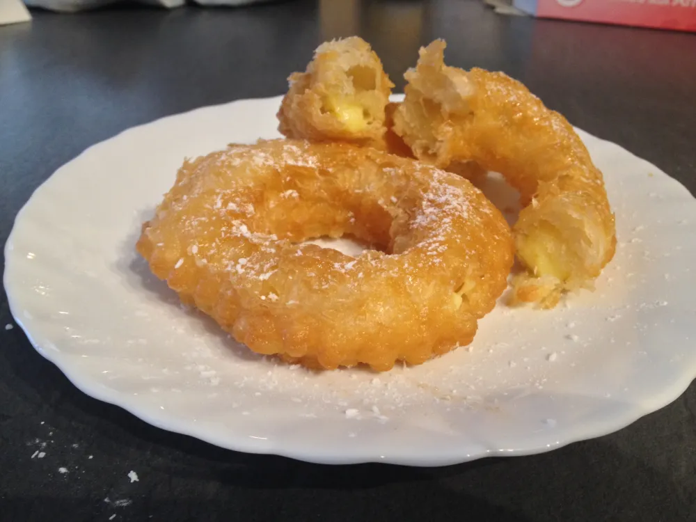 Cronut facile (croissant + donut)