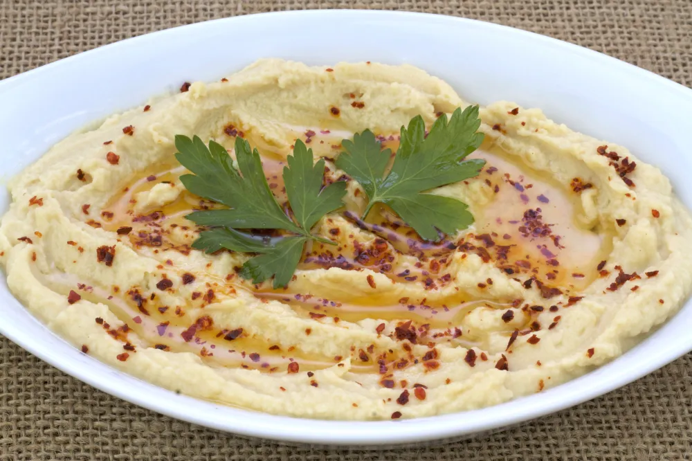 Houmous au persil