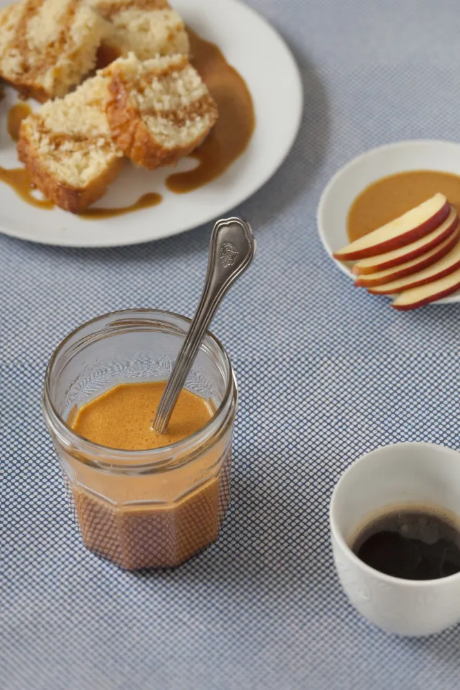 Crème caramel au beurre salé façon pâte à tartiner