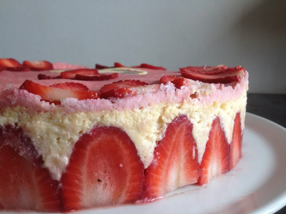 Fraisier chiboust