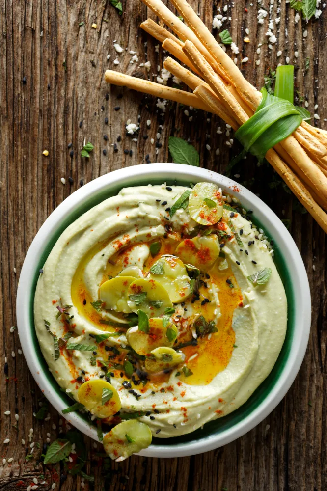 Houmous de fèves (anti-gaspi)