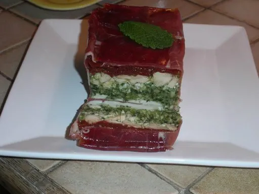 Terrine du soleil au poulet