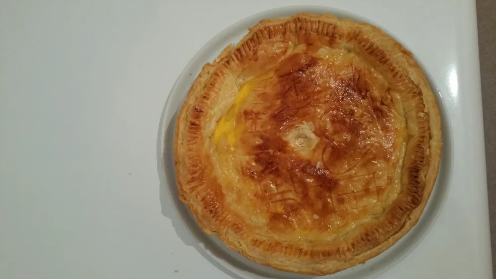 Tourte au saumon frais