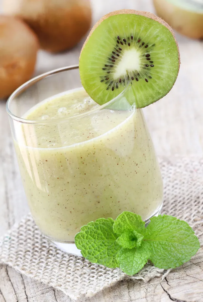 Smoothie vert (au kiwi)