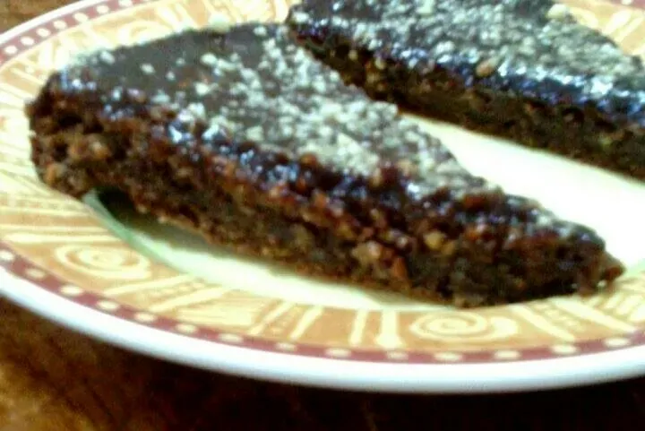 Gâteau au chocolat et amandes