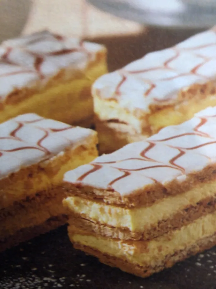 Millefeuilles aux deux chocolats