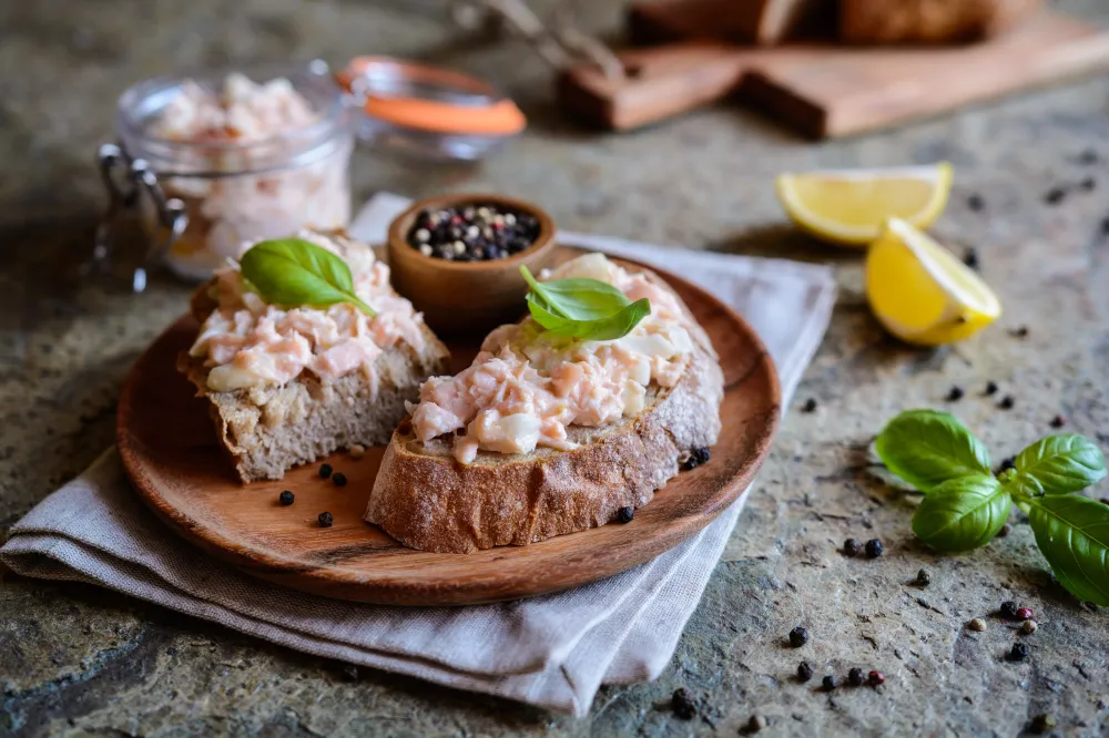 Rillettes aux deux saumons (fumé et frais)