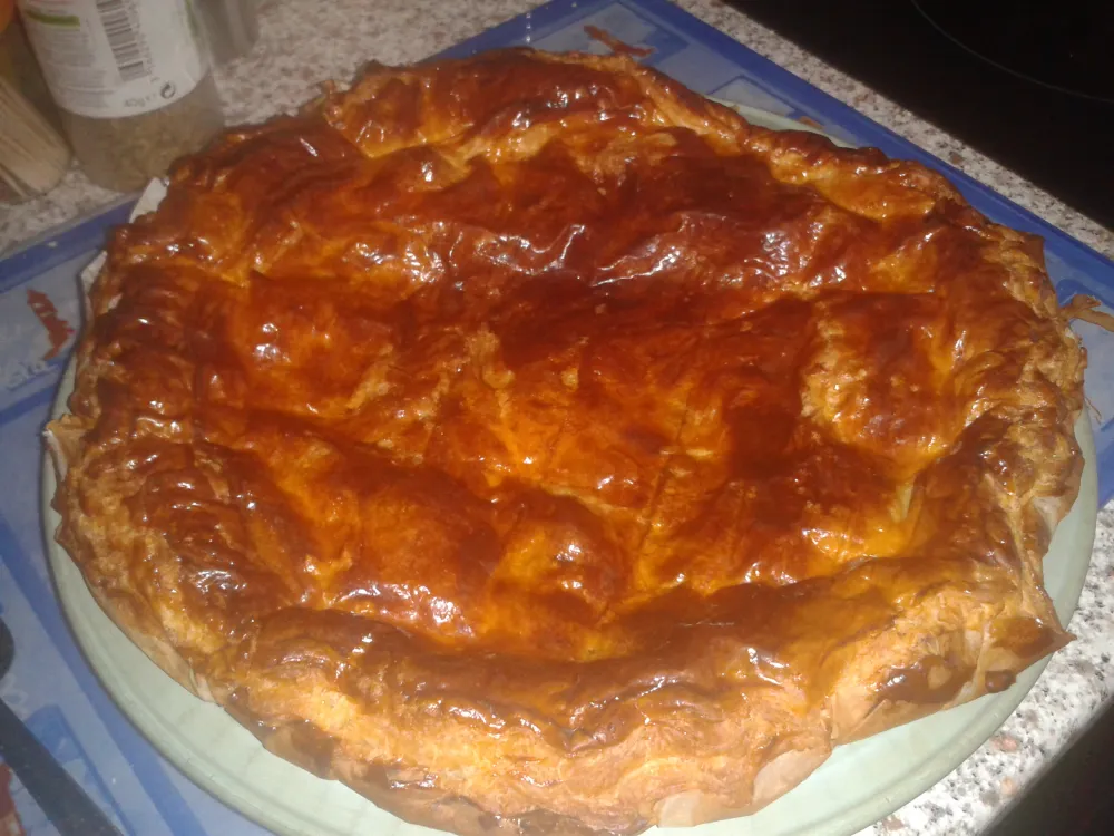 Tourte forestière au confit de canard