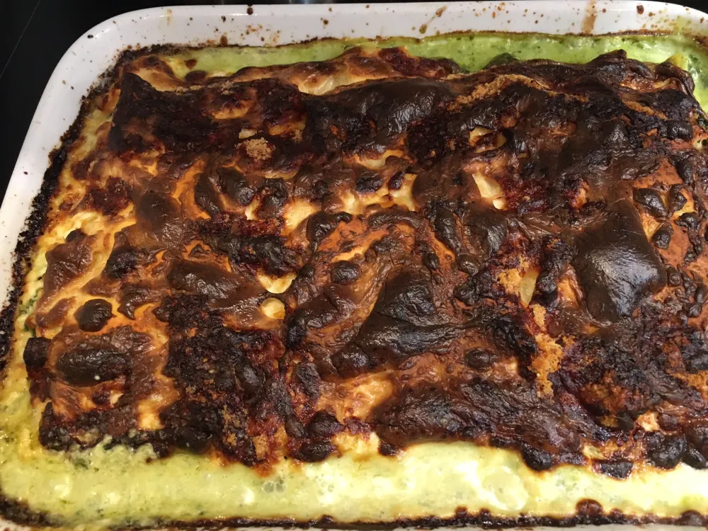 Lasagnes au saumon frais et au saumon fumé de Bénédicte