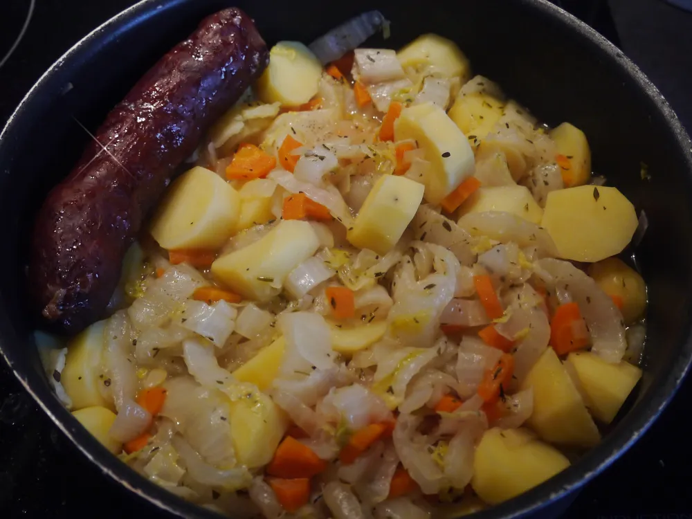 Potée de choux chinois