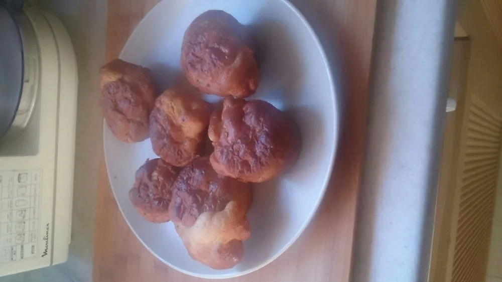 Muffins pommes-miel-chocolat