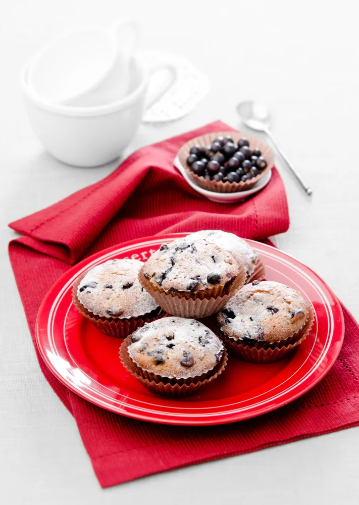 Muffins au cassis