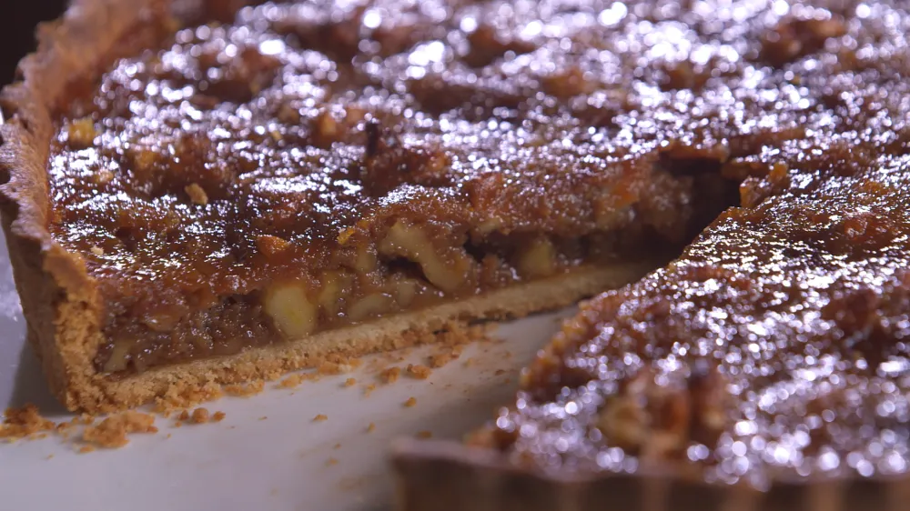 Tarte aux noix du Périgord par Laurent Mariotte