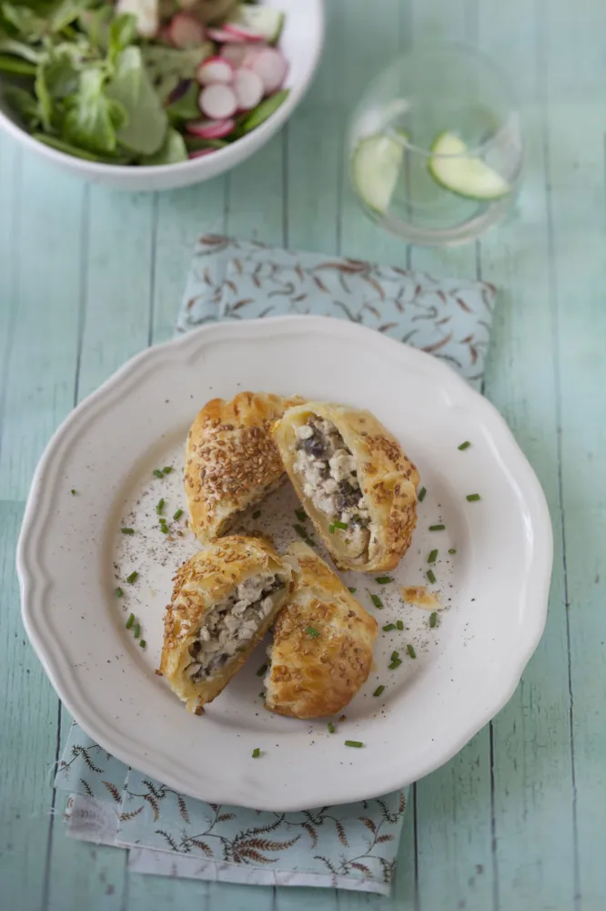 Chaussons au poulet