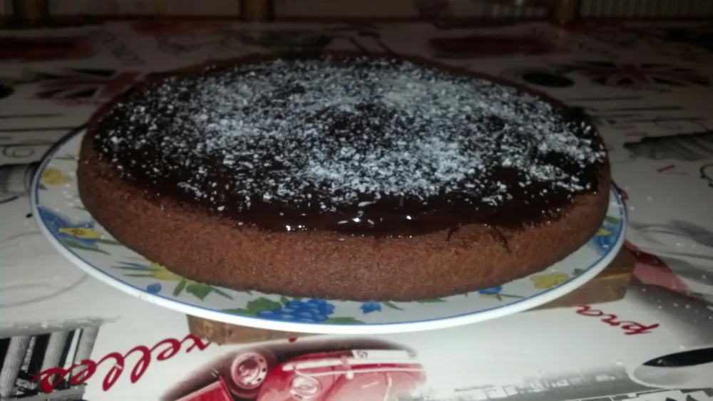 Gâteau léger au chocolat noir