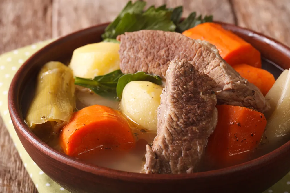 Pot-au-feu facile au Cooking Chef