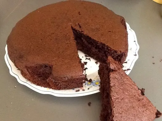 Gâteau au yaourt au cacao