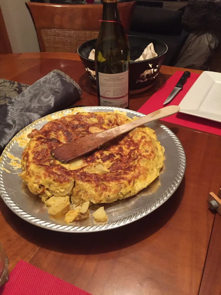 Tarte au chocolat à la poêle