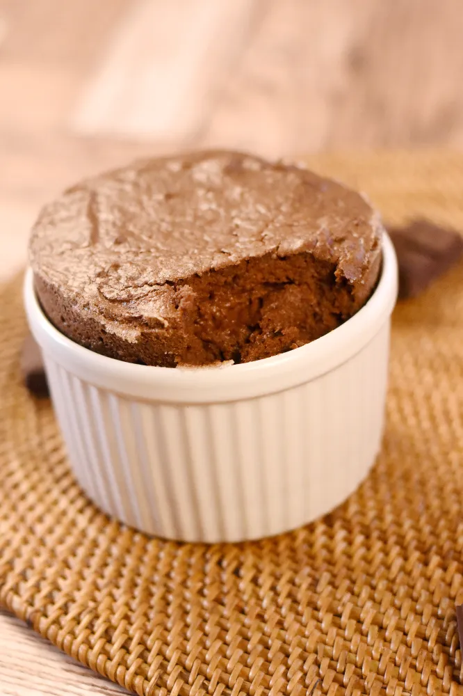 Soufflé tout chocolat