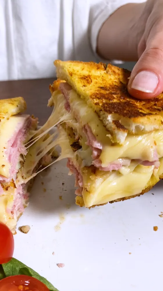 Croque monsieur façon perdu