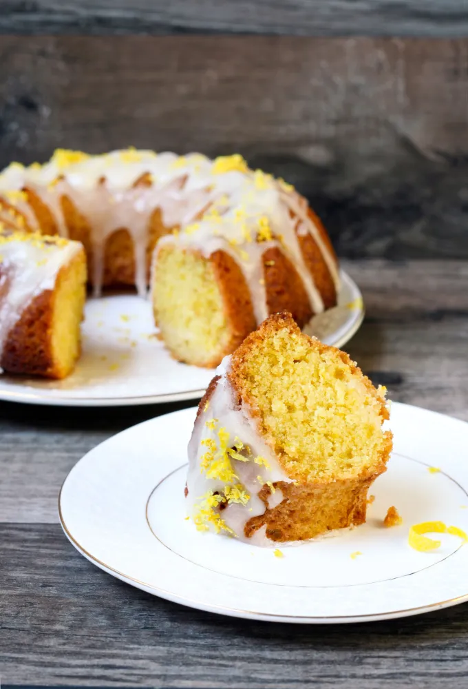 Gâteau au citron et aux amandes