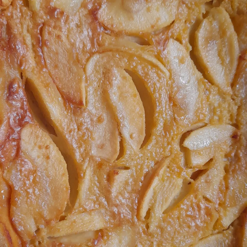 Flognarde aux pommes